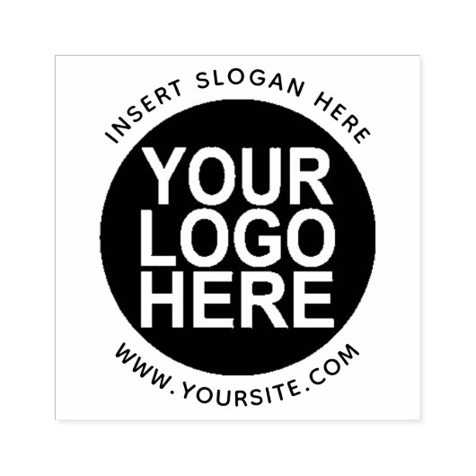 会社のロカスタムゴのラバースタンプを丸める ラバースタンプ (インプリント)