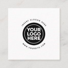 会社のロカスタムゴを丸める スクエア名刺