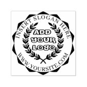 会社のロカスタムゴを丸める セルフインキングスタンプ (デザイン)