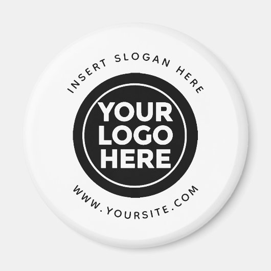 会社のロカスタムゴを丸める マグネット (正面)