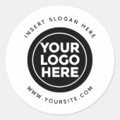 会社のロカスタムゴを丸める ラウンドシール (正面)