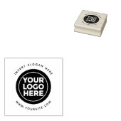 会社のロカスタムゴを丸める ラバースタンプ (押印)