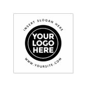 会社のロカスタムゴを丸める ラバースタンプ (インプリント)