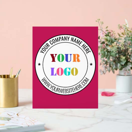 会社のロゴとテキスカスタムトのアクリル記号 アクリルサイン (ウェディング)