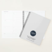 会社のロゴとビジネスのWebサイトのアドレス プランナー手帳 (ディスプレー)