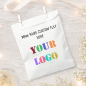 会社のロゴと文字のカスタムお気に入りのバッグ フェイバーバッグ (クリップ留めされた状態)