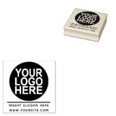 会社のロゴのカスタム ラバースタンプ (押印)