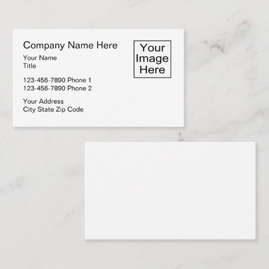 会社のロゴのデザイン 名刺 (正面/裏面)