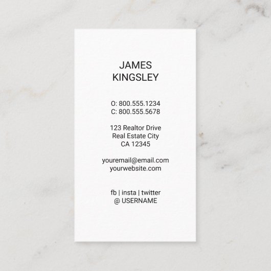 会社のロゴを縦書きにする 名刺 (裏面)