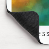 会社のロゴを追加するイメージの文字（縦） マウスパッド (コーナー)