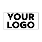 会社のロゴを追加する ラバースタンプ (インプリント)