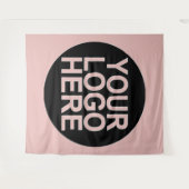 会社のロゴを追加 タペストリー (正面(横))