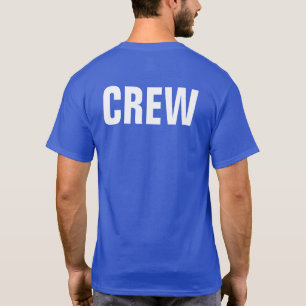 会社のロゴウェブサイトビジネスの従業員を追加 Tシャツ