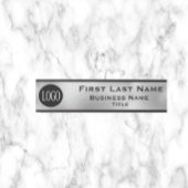 会社のロゴオフィスのドアの看板ガラスの外観 サインプレート