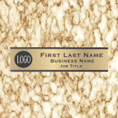 会社のロゴオフィスのドアサイン金ゴールドの外観 サインプレート