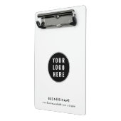 会社のロゴオフィス企業の従業員 ミニクリップボード (アングル2)