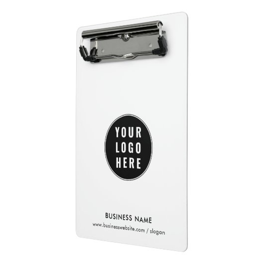 会社のロゴオフィス企業の従業員 ミニクリップボード (アングル2)