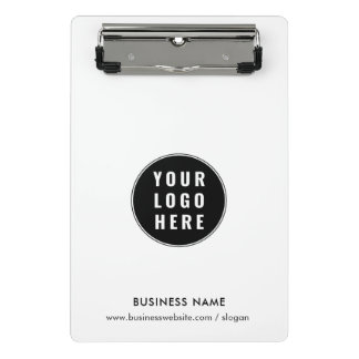 会社のロゴオフィス企業の従業員 ミニクリップボード