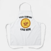 会社のロゴカスタムキッチンエプロン エプロン (正面)
