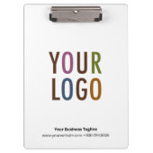 会社のロゴカスタムクリップボードアクリルプロモーション クリップボード (正面)