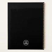 会社のロゴカスタムビジネスプランナー プランナー手帳 (裏面)