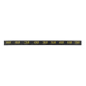 会社のロゴカスタムブランドのビジネスギフト サテンリボン (正面)