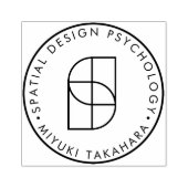 会社のロゴカスタムラバーインクスタンプ ラバースタンプ (インプリント)