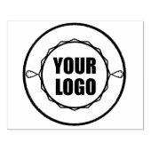 会社のロゴカスタムラバーインクスタンプ ラバースタンプ (インプリント)