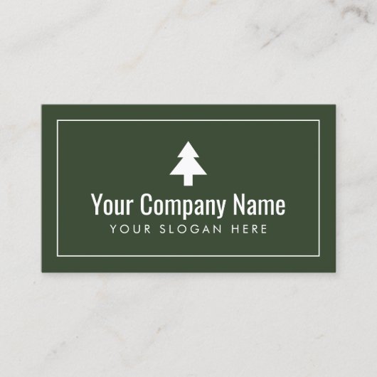 会社のロゴカスタム名刺テンプレート 名刺 (正面)