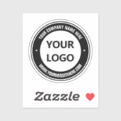 会社のロゴカスタム文字会社のステッカー シール (シート)