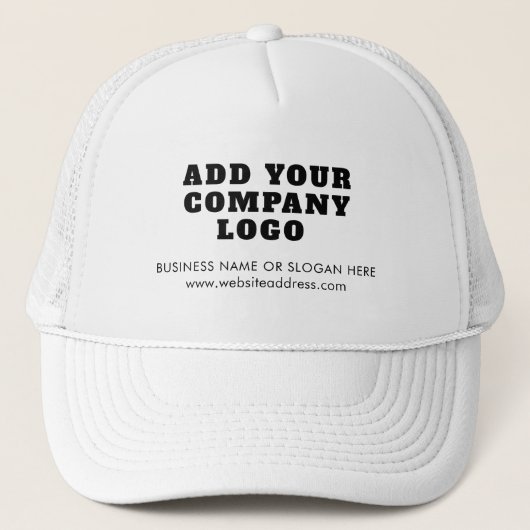 会社のロゴショールームの従業員の追加 キャップ (正面)