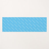 会社のロゴパーソナライズされたヨガマット ヨガマット (正面(横))