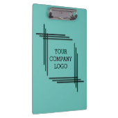 会社のロゴパーソナライズされた、 クリップボード (右)