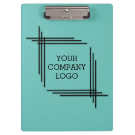 会社のロゴパーソナライズされた、 クリップボード