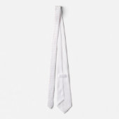 会社のロゴパーソナライズされた ネクタイ (裏面)