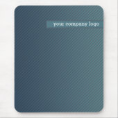 会社のロゴパーソナライズされた、 マウスパッド (正面)