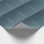 会社のロゴパーソナライズされた、 ラッピングペーパー (角)