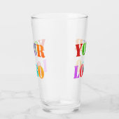 会社のロゴビジネスのプロモーションのガラスの例 タンブラーグラス (右)