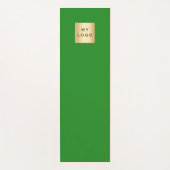 会社のロゴフォレストのグリーンクラシックビジネススタジオ ヨガマット (正面)