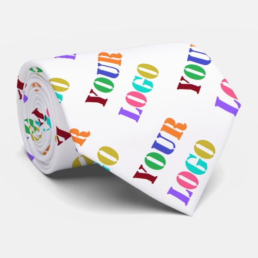 会社のロゴプロモーションビジネスネックタイ ネクタイ (ロール)