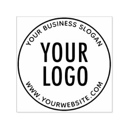会社のロゴプロモーションラウンドカスタム セルフインキングスタンプ