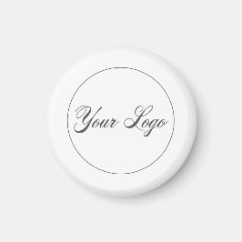 会社のロゴホワイトマグネット マグネット