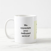 会社のロゴ付き感謝のマググ コーヒーマグカップ (左)