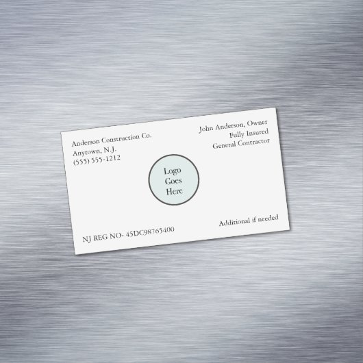 会社のロゴ情報の登録 マグネット名刺 (インサイチュ)