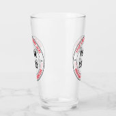 会社のロゴ文字ビジネスの宣伝ガラス タンブラーグラス (左)