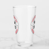 会社のロゴ文字ビジネスの宣伝ガラス タンブラーグラス (右)