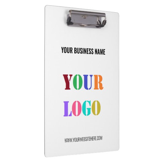 会社のロゴ文字会社のプロモーション用クリップボード クリップボード (右)