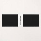 会社のロゴ黒の四角形ビジネススタジオ ヨガマット (正面(横))