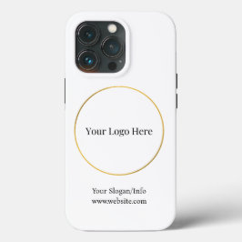 会社のロゴ エレガント ブランド ビジネス テンプレート iPhone 13 PROケース