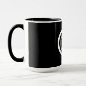会社のロゴ コーポレート ビジネス シンプル ブランド マグカップ (左)